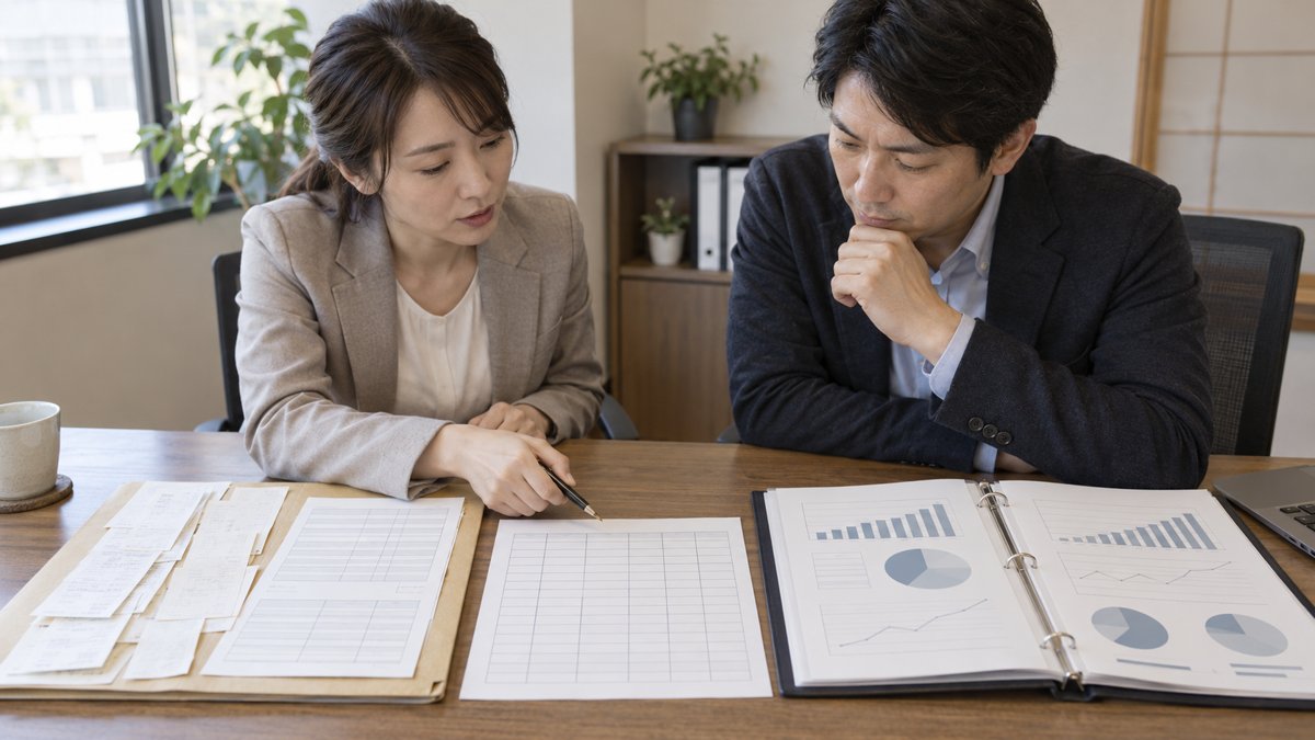消費税還付と事業計画書に関する比較表