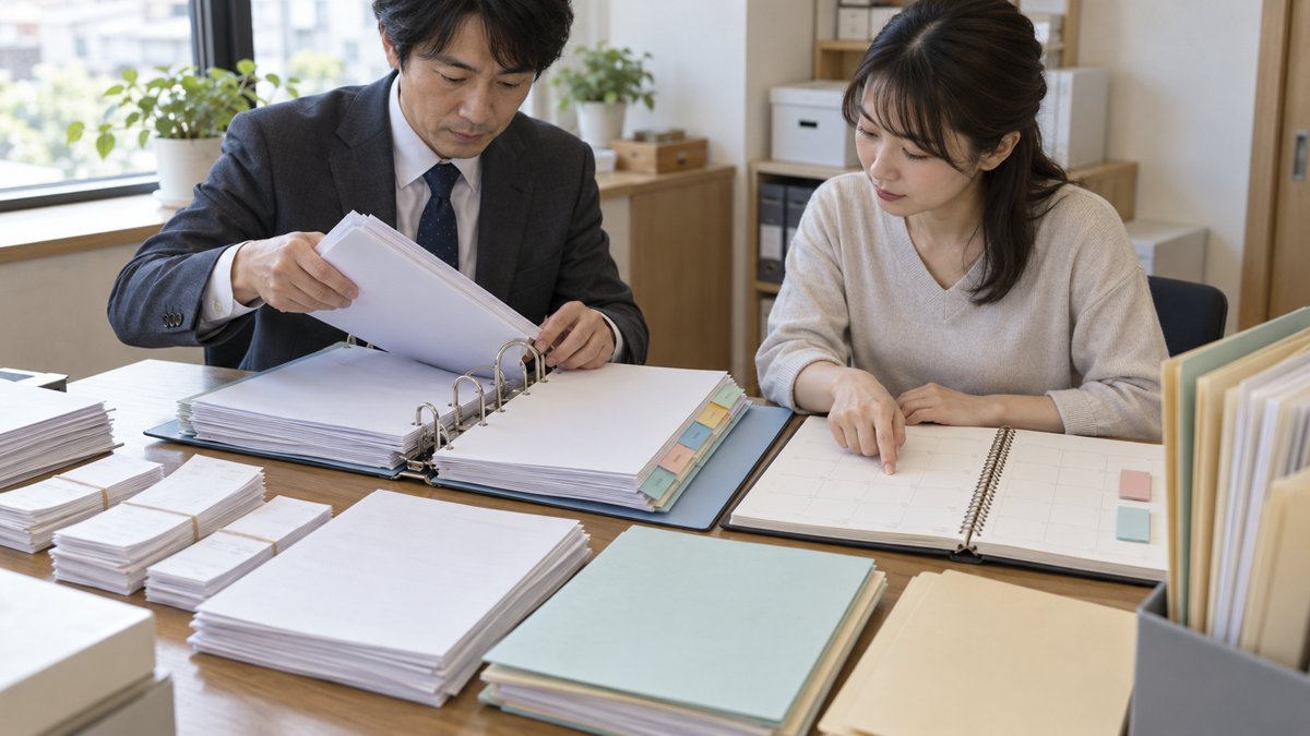 法人決算・申告スケジュールと資料整備の関係