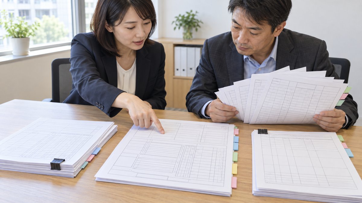 法人税の申告書の主な構成