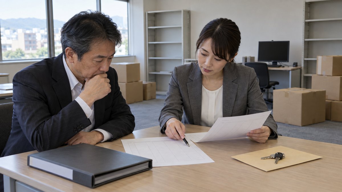 事業所の廃止と分割基準申告への反映