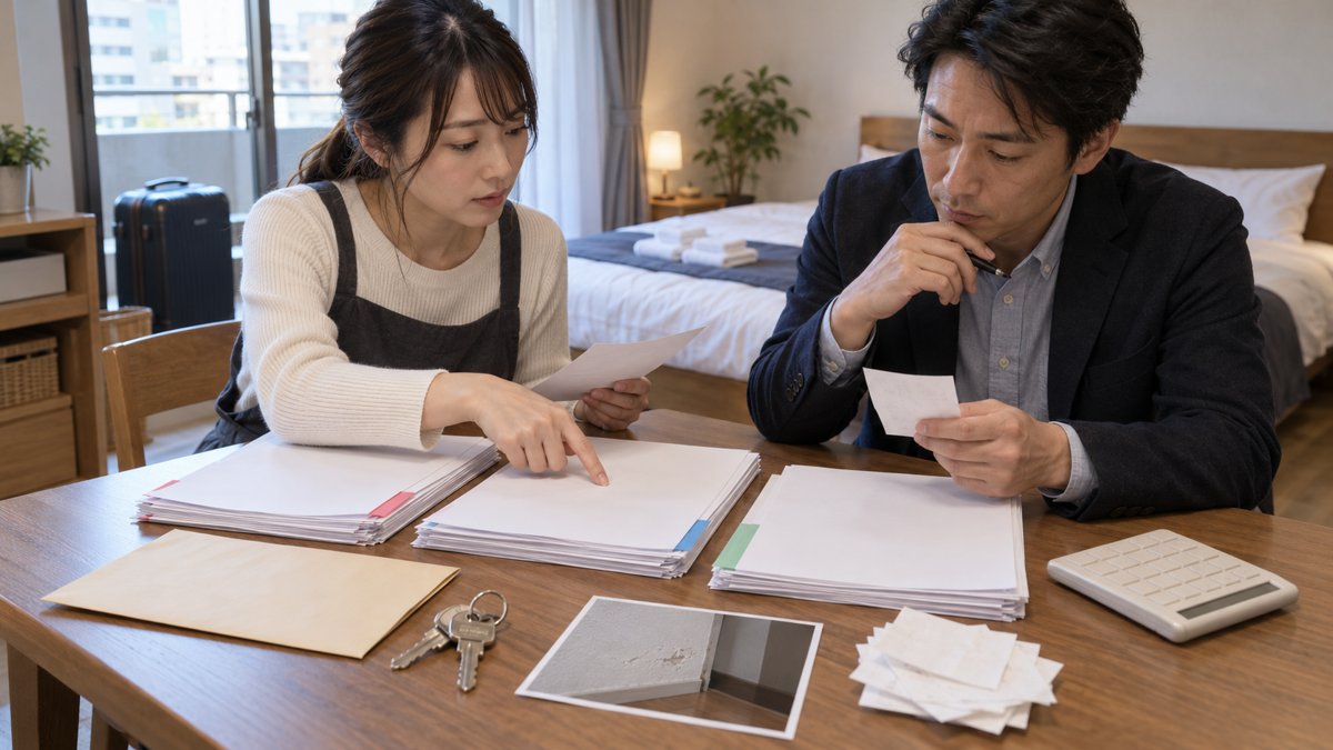 敷金精算・民泊申告・消費税を正確に処理するために