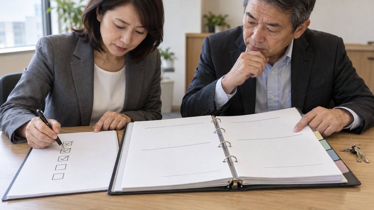 契約書に盛り込む主な条項のチェックリスト