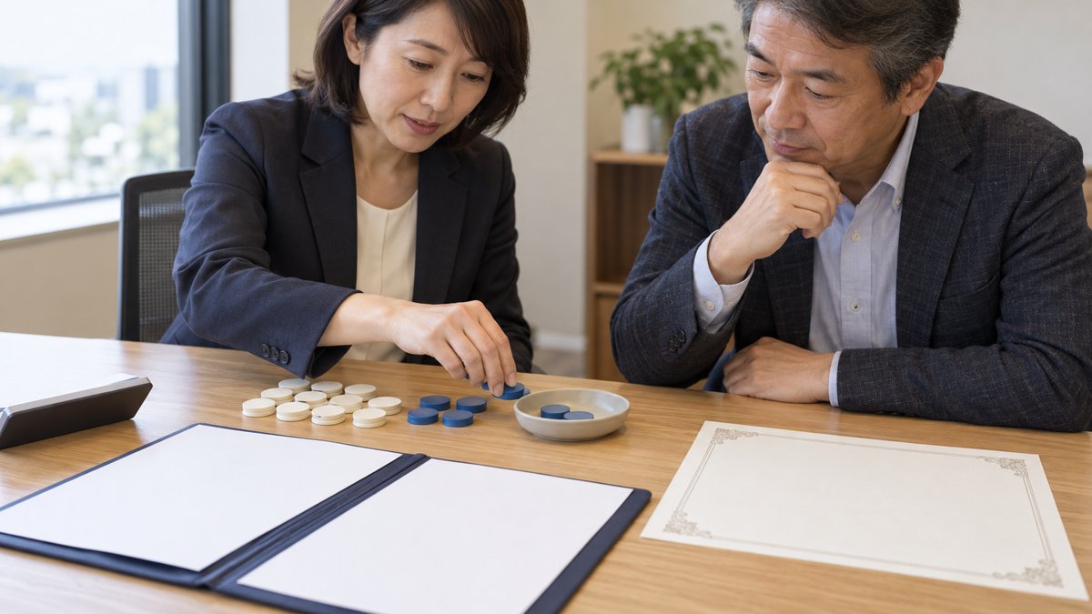 株式譲渡の税金の計算例（想定）