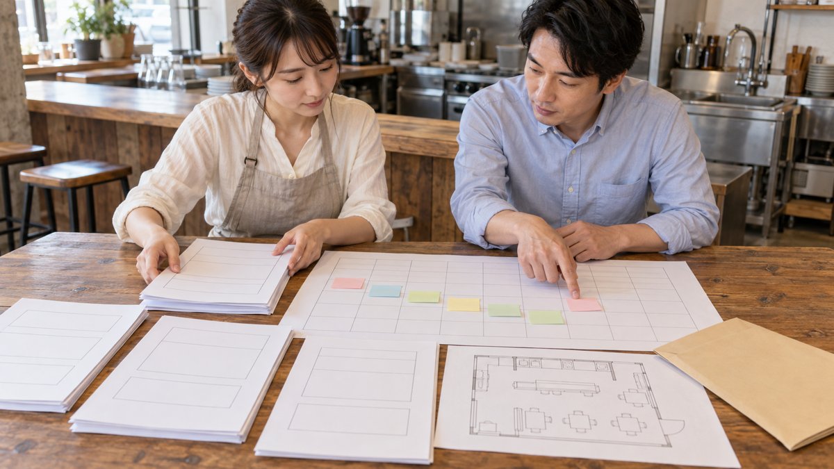 準備のスケジュールの考え方