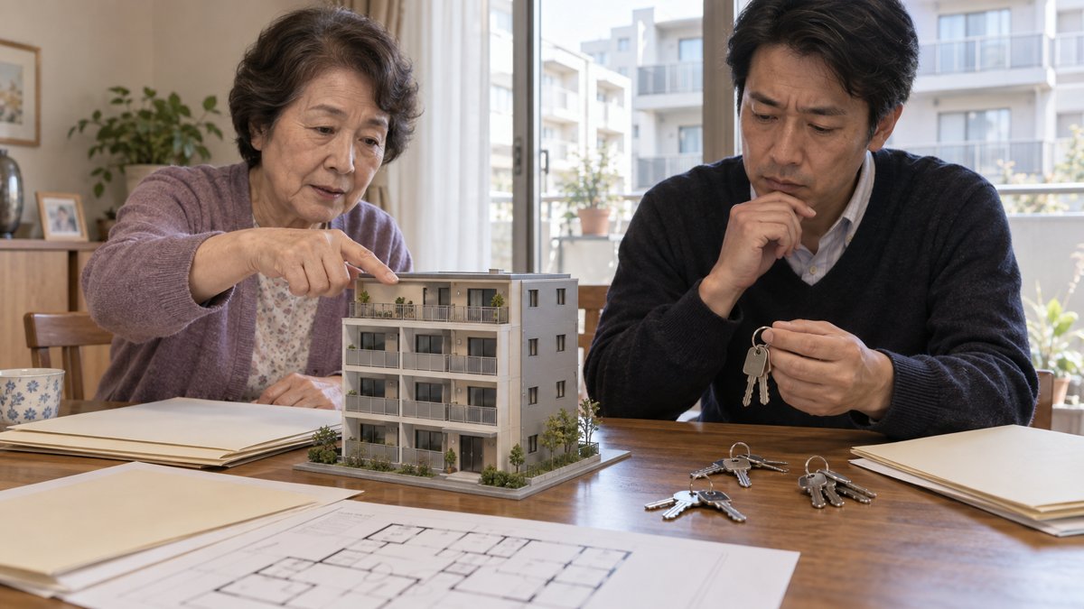 自宅兼賃貸ビルにおける相続の課題