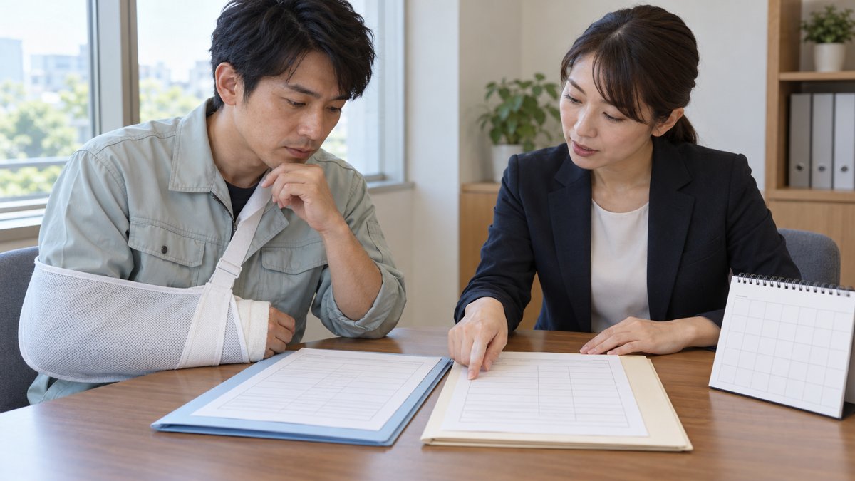 有給休暇と労災給付の関係