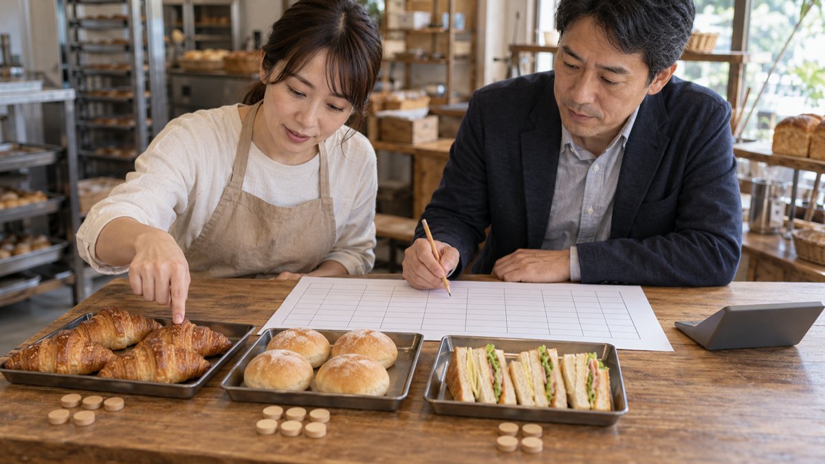 売上の見込みを、積み上げて計算する