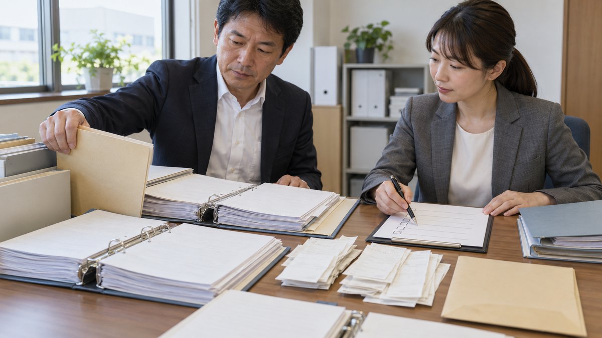 税務調査の連絡を受けたときの、準備のチェックリスト