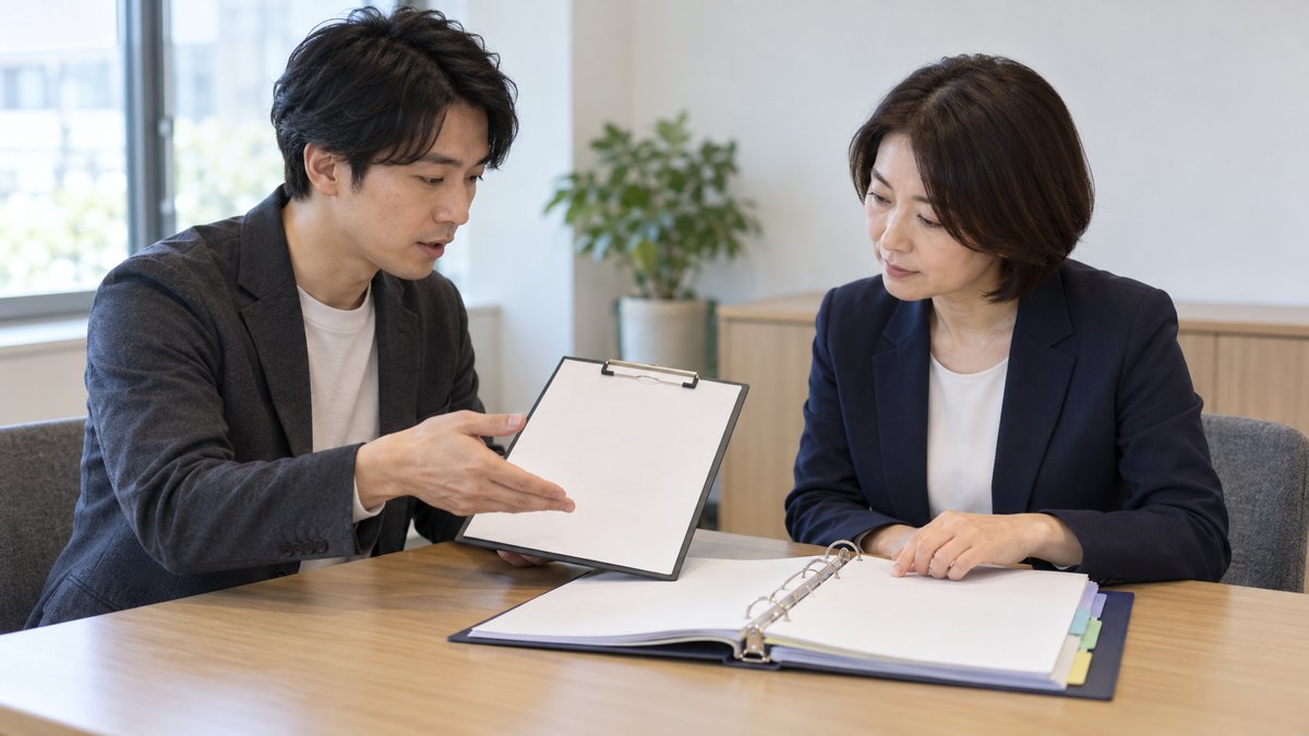 勤務先に、相談するときの、ポイント