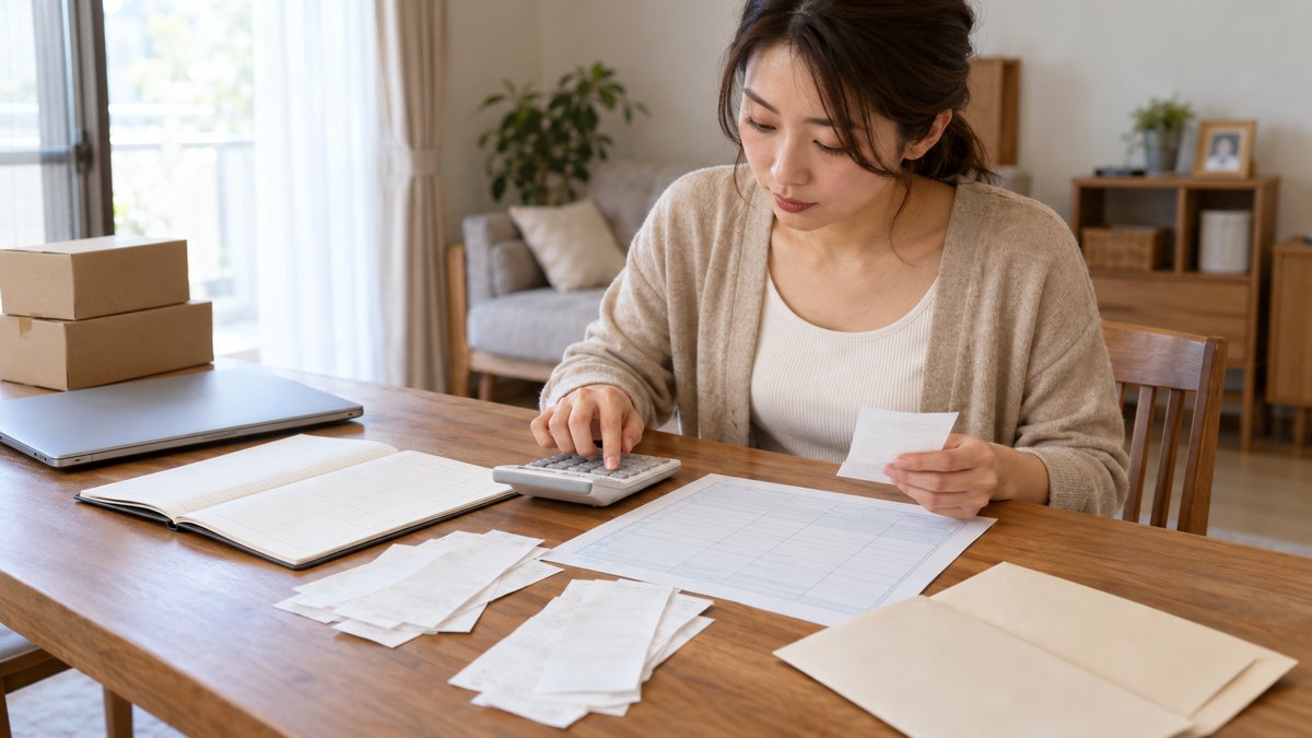 税金と、副業の収入