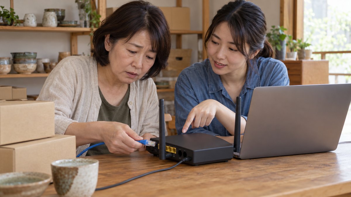 起業において、ネット環境を整えることは必須でしょうか?あまり、パソコンが得意ではなく困っています。