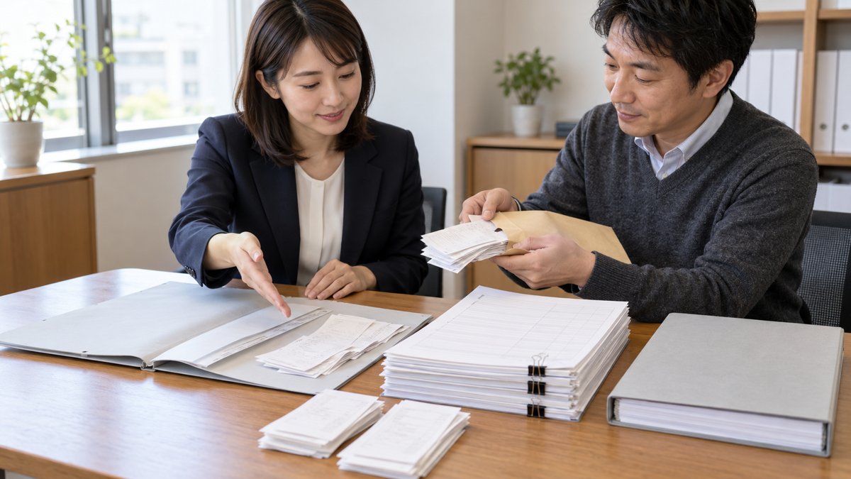 依頼から決算までの流れ(初めて依頼する場合)