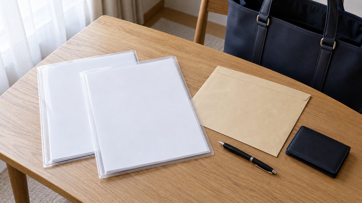 届出書を提出するときの持ち物