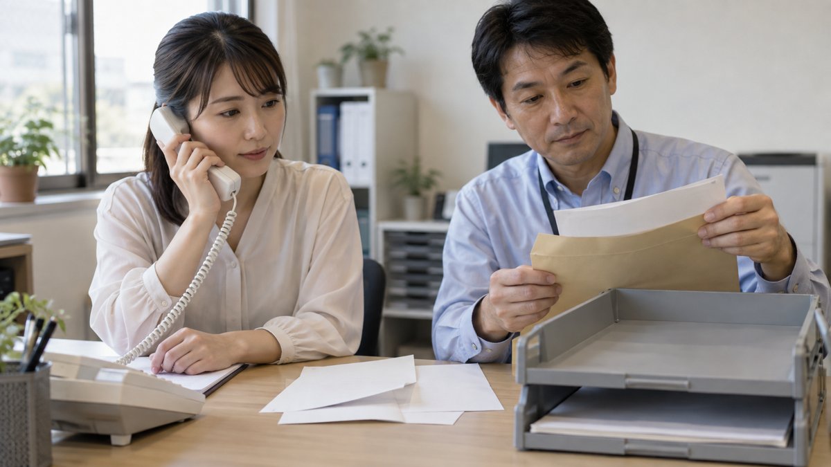 住民税特別徴収通知書の未着に落ち着いて対応するために