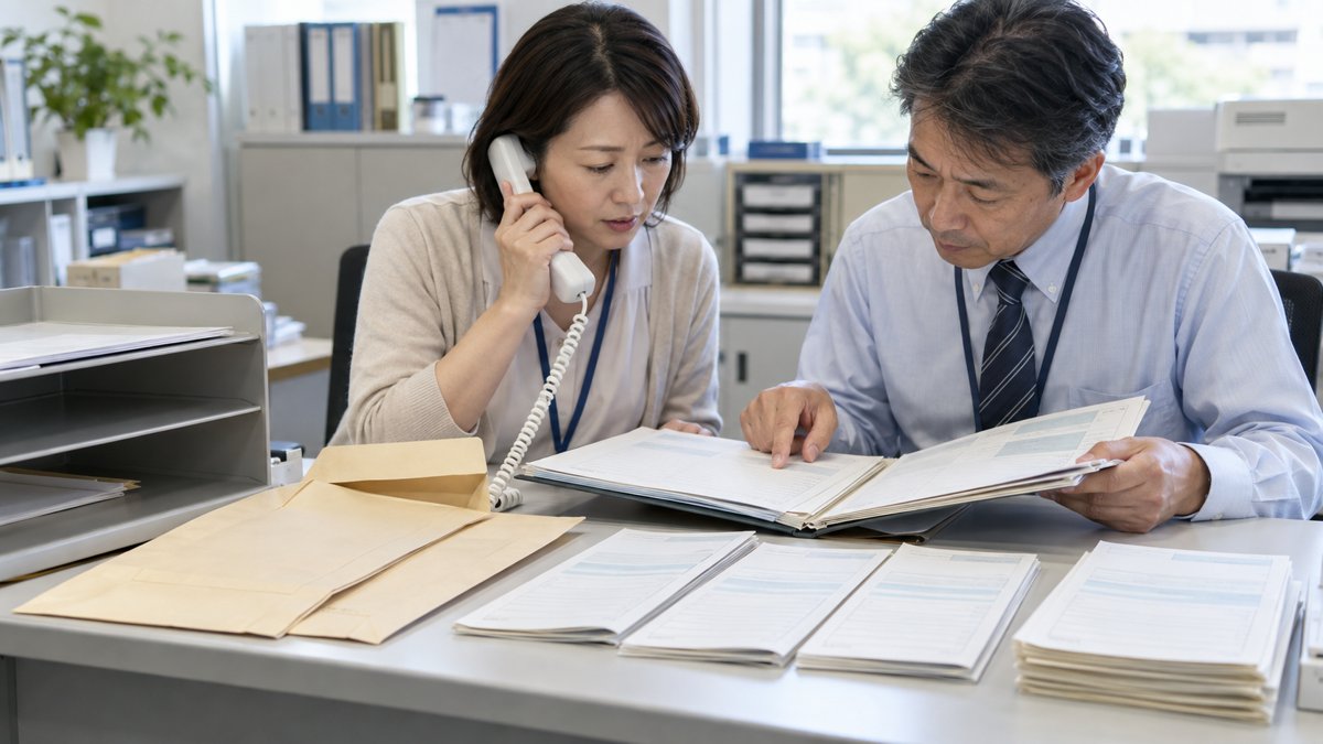 通知書が届かない場合の実務上の確認手順