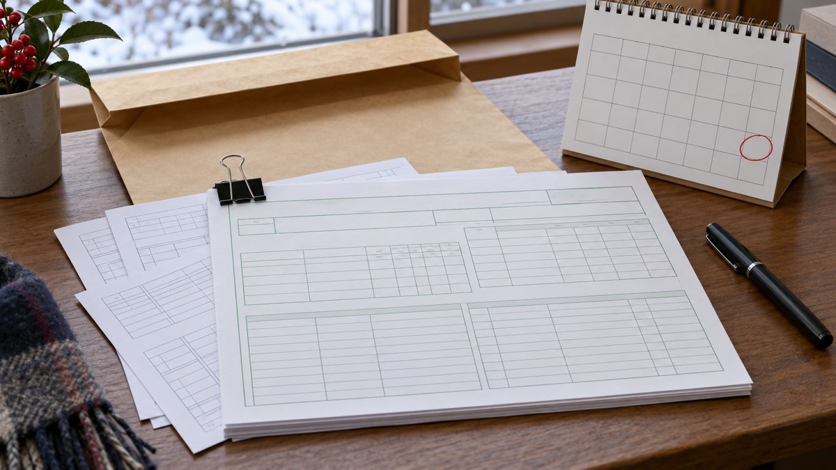 1月31日がデッドライン!絶対に遅れてはいけない法定調書合計表