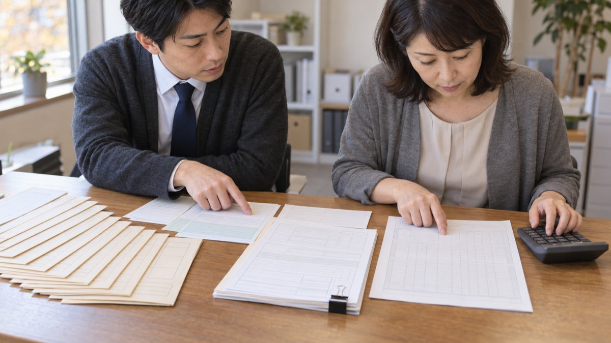 年末調整の計算の流れ(イメージ)