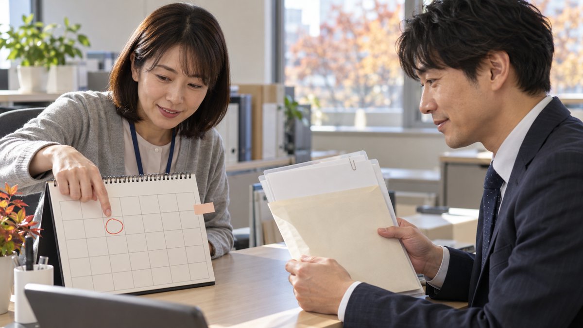スケジュールの目安